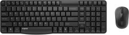 Комплект (клавиатура, мышка) Rapoo X1800S Combo Wireless Black (X1800S Black) от производителя Rapoo