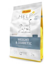 Корм Josera Help VD Weight & Diabetic Cat сухой для кошек с лишним весом и диабетом 2 кг (4032254769675) от производителя Josera
