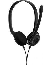 Гарнитура ПК стерео On-Ear EPOS PC 3 Chat, 2x mini-jack, uni mic, 2м, черный (1000430) от производителя Epos