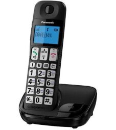 Радиотелефон DECT Panasonic KX-TGE110UCB Black от производителя Panasonic
