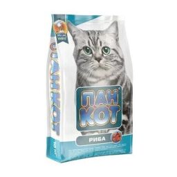 Сухой корм для кошек с содержанием морской рыбы "Пан Кит"10 кг (104945) от производителя Пан Кот