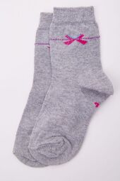 Дитячі шкарпетки для дівчаток AGER, сірого кольору, 167R620