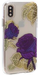 Fancy TPU Case - iPhone X; XS - Rose (Ц-000064645) від виробника Fancy