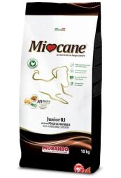 Корм Morando MioCane Junior сухий з натуральною куркою для цуценят всіх порід 10 кг (8007520080132) від виробника Morando