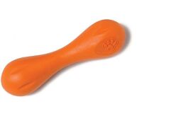 Іграшка для собак West Paw Hurley Dog Bone помаранчева, 11 см