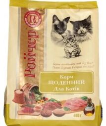 Сухий корм для котів Ройчер Щоденний 400 г (4820125431970) від виробника Ройчер