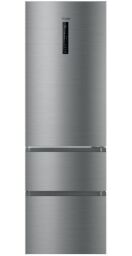 Холодильник Haier многодверный, 190.5x59.5х65.7, холод.отд.-233л, мороз.отд.-114л, 3дв., А++, NF, инв., дисплей, нулевая зона, серебристый (HTR3619ENMN) от производителя Haier