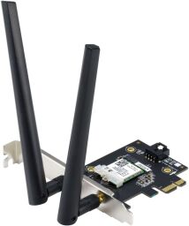 WiFi-адаптер ASUS PCE-AXE5400 Bluetooth 5.2 PCI Express WPA3 OFDMA MU-MIMO (90IG07I0-ME0B10) від виробника Asus