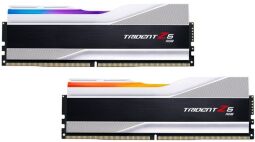 Модуль пам`ятi DDR5 2x32GB/6400 G.Skill Trident Z5 RGB Silver (F5-6400J3239G32GX2-TZ5RS) від виробника G.Skill