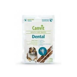 Canvit DENTAL 200 г - напіввологу функціональні ласощі для здоров'я зубів собак