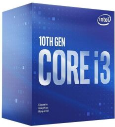 Центральний процесор Intel Core i3-10100F 4C/8T 3.6GHz 6Mb LGA1200 65W w/o graphics Box