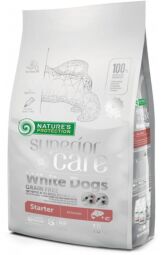 Nature's Protection Superior Care White Dogs Grain Free Starter All Breeds 1.5 кг сухий корм для собак