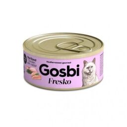 Gosbi Sterilized Chicken & Rabbit 70 г вологий корм для стерилізованих кішок (0200307) від виробника Gosbi