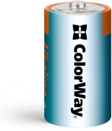 Батарейка ColorWay Alkaline Power D/LR20 BL 2шт (CW-BALR20-2BL) от производителя ColorWay