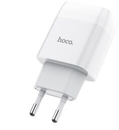 Зарядное устройство Hoco C72A Glorious (1USB, 2.1А) White (6931474712899) от производителя Hoco
