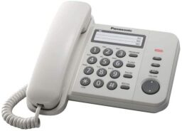 Проводной телефон Panasonic KX-TS2352UAW White от производителя Panasonic