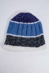 Дитяча шапка AGER, сіро-синього кольору, з вовни, 167R7777