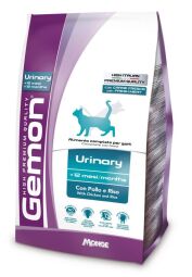 Корм Gemon Cat Urinary сухий з куркою для профілактики сечокам'яної хвороби у дорослих котів 7 кг (8009470297301) від виробника GEMON