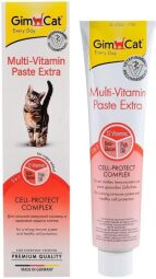 Ласощі для кішок GimCat Multi-Vitamin Paste Extra 200 г (мультивітамін) (SZG-401898/421643) від виробника GimCat