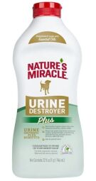 Засіб для усунення плям та запаху сечі собак Nature's Miracle Urine Destroyer Plus 946 мл