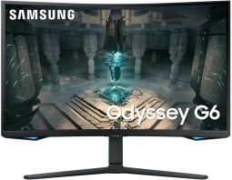 Монітор Samsung 27" Odyssey G6 27BG65 HDMI, DP, USB, VA, 2560x1440, 240Hz, 1ms, CURVED (LS27BG650EIXUA) от производителя Samsung