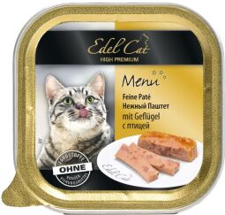 Вологий корм для кішок Edel Cat з птахом 100 г - 100 (г) від виробника Edel