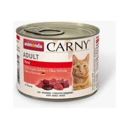 Консерва Animonda Carny Adult Beef для котів, з яловичиною, 200г