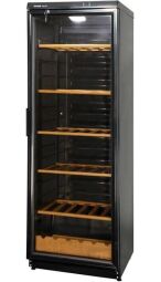 Холодильник Snaige для вина, 173x60х60, полок - 6, зон - 1, бут-105, 1дв., ST, алюмін.двері, чорний