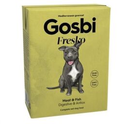 Вологий корм для собак Gosbi Fresko Dog Meat & Fish 375 г з рибою (GB01055375) від виробника Gosbi