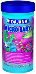 Корм для мальків і дрібних риб у вигляді порошку Dajana MIKRO Baby 100 мл/50 г DP025A(5084) від виробника Dajana Pet