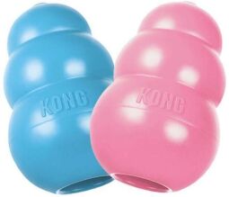 Игрушка KONG Puppy груша-кормушка для щенков миниатюрных пород, XS (BR131450) от производителя KONG
