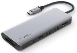 Адаптер Belkin USB-C 7в1 Multiport Dock (AVC009BTSGY) від виробника Belkin