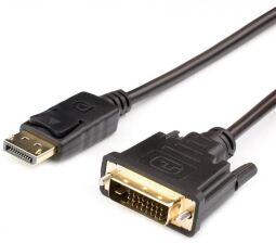 Кабель Atcom DisplayPort - DVI (M/M), 1.8 м, чорний (9504)