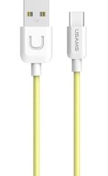 Кабель Usams US-SJ099 USB - USB Type-C, 1 м, Yellow (TCUSBXD05) від виробника Usams