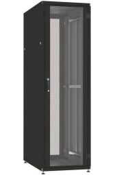 Шафа ZPAS 19", 45U, 600х1200 мм, перфоровані двері, задні розпашні, чорна (IT-456012-45AA-5-161-FP) від виробника ZPAS