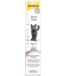Ласощі для літніх котів GimCat Expert Line, Senior Paste 50 г (мультивітамін)