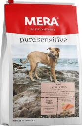 Сухой безглютеновый корм Mera Pure Sensitive Adult Salmon & Rice для собак-аллергиков (лосось/рис) 1 кг (056881 - 6826) от производителя MeRa