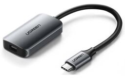 Адаптер Ugreen CM236 Mini DP - USB Type-C (F/M), Gray (60351) від виробника Ugreen