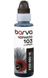Чернила Barva Epson 103 BK (Black) (E103-690-1K) флакон OneKey (1K), 100 мл от производителя Barva