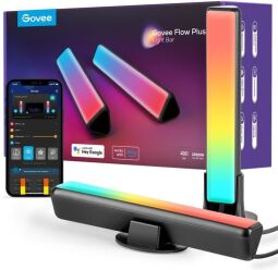 Набір підсвічування Govee H6056 RGBICWW WiFi + Bluetooth Flow Plus Light Bars RGB Чорний (H60563D1) від виробника Govee