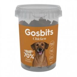 Ласощі для собак Gosbits Chicken 300 г з качкою та кроликом (GB01049300) від виробника Gosbi
