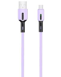 Кабель Usams US-SJ432 USB - Micro USB, 1 м, Purple (SJ432USB04) от производителя Usams