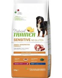 Корм Natural Trainer Sensitive Adult Medium&Maxi With Duck сухий з качкою для середніх і великих собак з чутливим травленням 12 кг
