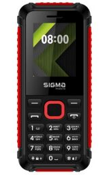 Мобильный телефон Sigma mobile X-style 18 Track Dual Sim Black/Red (X-style 18 Track Black/Red) от производителя Sigma mobile