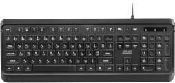 Клавіатура 2E KS120 White backlight USB Black (2E-KS120UB) від виробника 2E