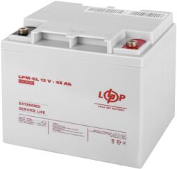 Акумуляторна батарея LogicPower 12V 45AH (LPM-GL 12 - 45 AH) GEL (LP20269) від виробника LogicPower