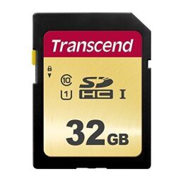 Карта памяти Transcend SD 32GB C10 UHS-I R95/W60MB/s (TS32GSDC500S) от производителя Transcend