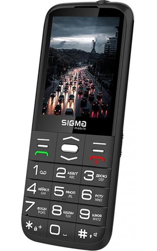 Мобільний телефон Sigma mobile Comfort 50 Grace Dual Sim Black (Comfort 50 Grace Black) - зображення 3