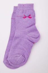 Дитячі шкарпетки для дівчаток AGER, бузкового кольору, 167R620