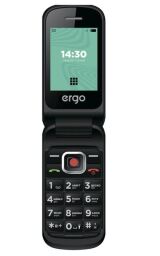 Мобiльний телефон Ergo F241 Dual Sim Black F241 Dual Sim (black) від виробника Ergo
